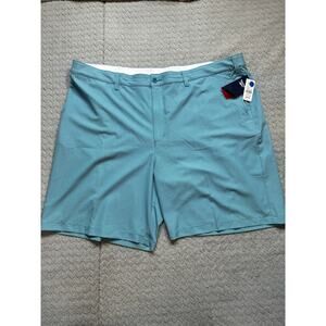 Reebok Golf Speedwick Shorts Mens 52 NWT Blue Performance Stretch 9” Inseam